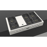 Fulgor Milano Sofia 48” 6-Burner Stainless Steel Gas Rangetop with Griddle F6GRT486GS1
