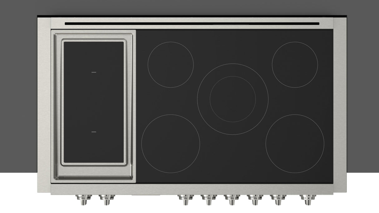 Fulgor Milano 48" Stainless Steel Induction Rangetop F6IRT485GS1