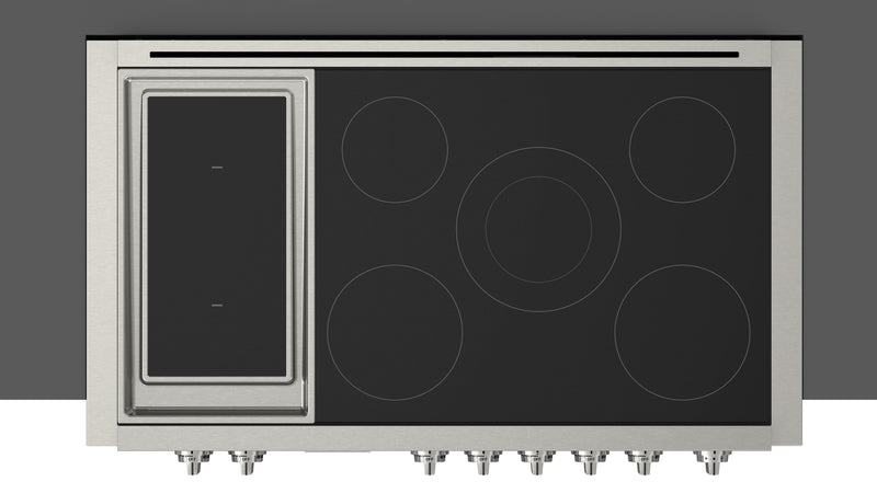 Fulgor Milano 48" Stainless Steel Induction Rangetop F6IRT485GS1