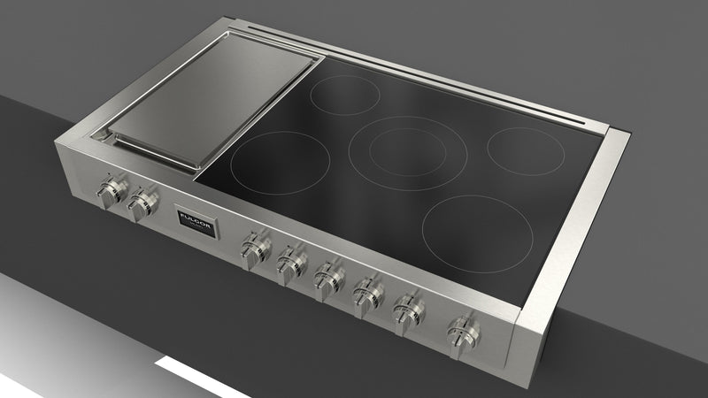 Fulgor Milano 48" Stainless Steel Induction Rangetop F6IRT485GS1