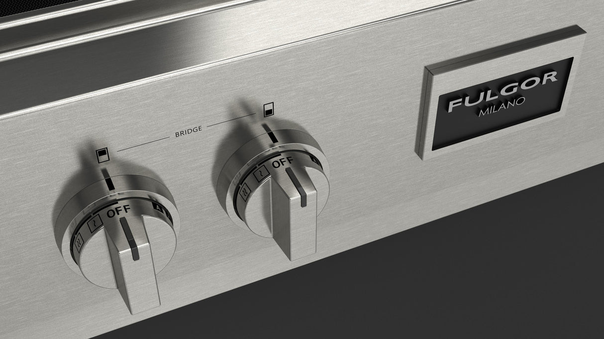Fulgor Milano 48" Stainless Steel Induction Rangetop F6IRT485GS1