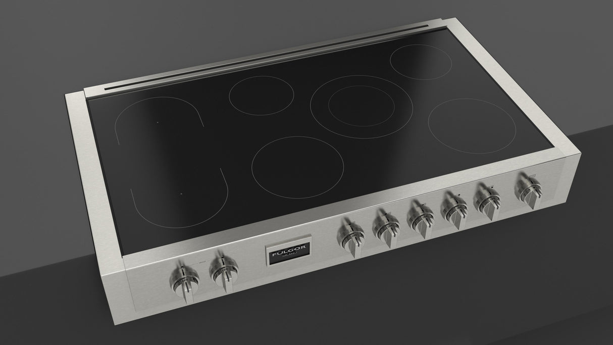 Fulgor Milano Sofia 48" Stainless Steel Induction Rangetop F6IRT487S1