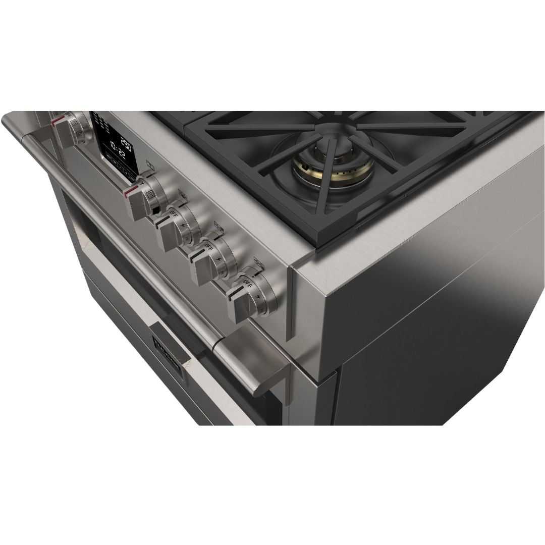 Fulgor Milano Sofia 36” 5.7 cu. ft Stainless Steel Dual Fuel Range F6PDF366S1
