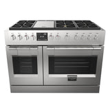 Fulgor Milano - 7.1 cu. ft  Dual Fuel Range in Stainless - F6PDF486GS1 - TO OPTIMIZE