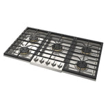 Fulgor Milano Sofia 36” Gas Cooktop Stainless Steel F6PGK365S1