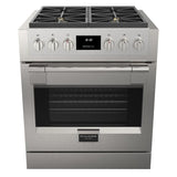 Fulgor Milano Sofia 30” 4.4 cu. ft Stainless Steel Gas Professional Range F6PGR304S2