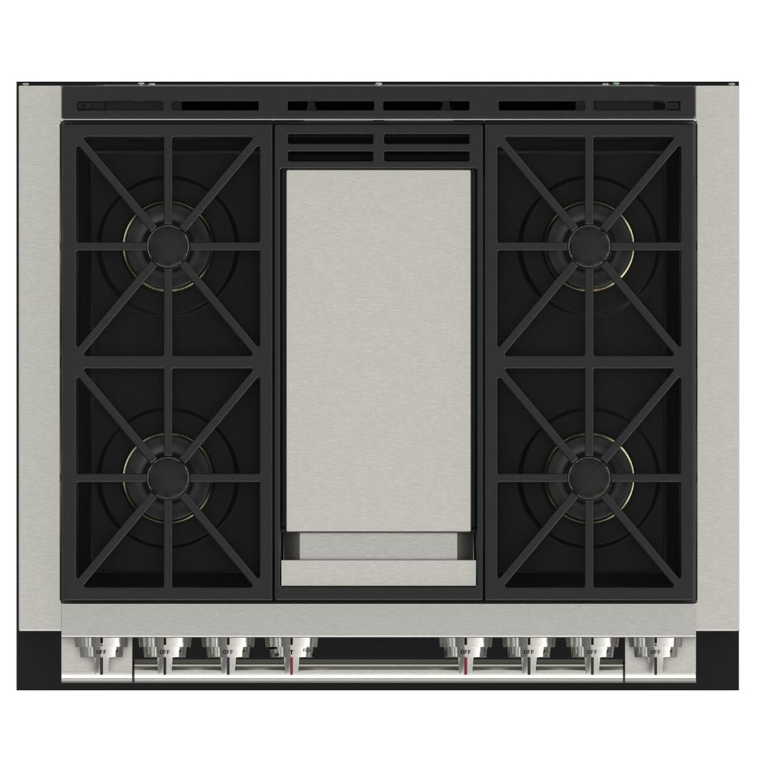 Fulgor Milano Sofia 36" 5.7 cu. ft Stainless Steel Gas Range F6PGR364GS2