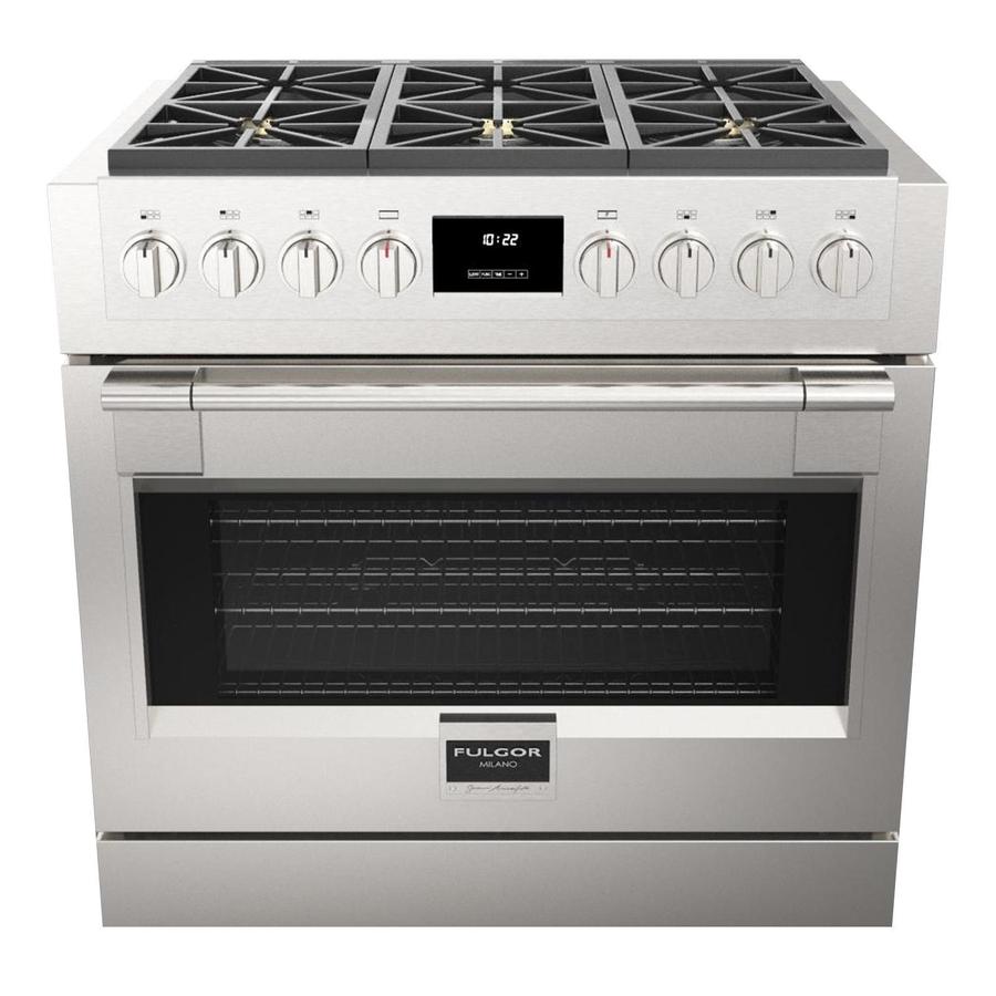 Fulgor Milano Sofia 36" 5.7 cu. ft Stainless Steel Gas Range F6PGR366S2