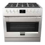 Fulgor Milano Sofia 36" 5.7 cu. ft Stainless Steel Gas Range F6PGR366S2