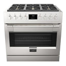 Fulgor Milano Sofia 36" 5.7 cu. ft  Gas Range in Stainless F6PGR366S2