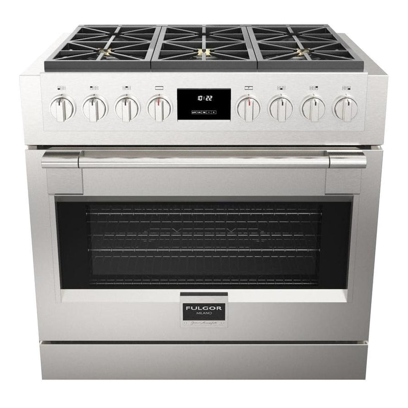 Fulgor Milano Sofia 36" 5.7 cu. ft  Gas Range in Stainless F6PGR366S2