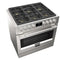 Fulgor Milano Sofia 36" 5.7 cu. ft  Gas Range in Stainless F6PGR366S2
