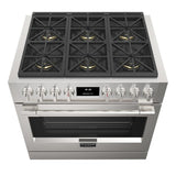 Fulgor Milano Sofia 36" 5.7 cu. ft Stainless Steel Gas Range F6PGR366S2