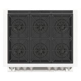 Fulgor Milano Sofia 36" 5.7 cu. ft Stainless Steel Gas Range F6PGR366S2