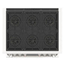 Fulgor Milano Sofia 36" 5.7 cu. ft  Gas Range in Stainless F6PGR366S2