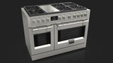 Fulgor Milano Sofia 48” 7.1 cu. ft Stainless Steel Gas Range with Griddle F6PGR486GS2