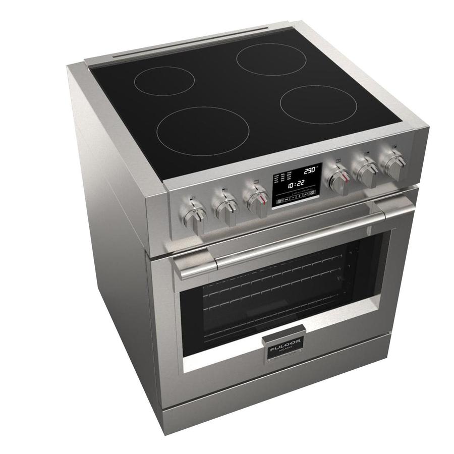 Fulgor Milano Sofia 30” 4.1 cu. ft Stainless Steel Induction Freestanding Pro‑Range F6PIR304S1