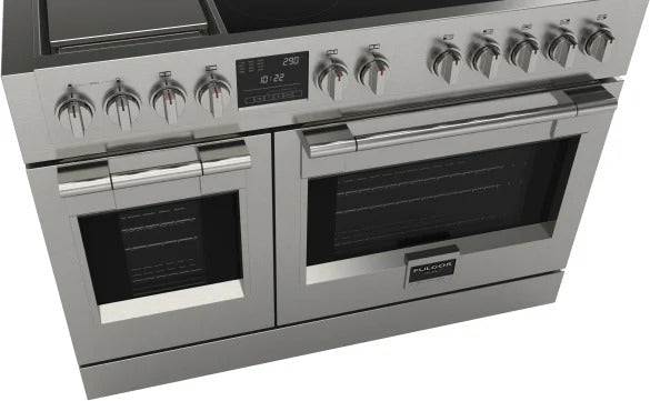 Fulgor Milano Sofia 48” 7.1 cu. ft Stainless Steel Professional Induction Range with Griddle F6PIR485GS1