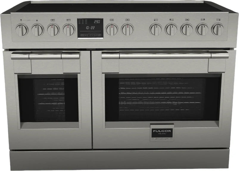 Fulgor Milano Sofia 48” 6.5 cu. ft Stainless Steel Professional Induction Range F6PIR487S1