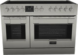Fulgor Milano Sofia 48” 6.5 cu. ft Stainless Steel Professional Induction Range F6PIR487S1