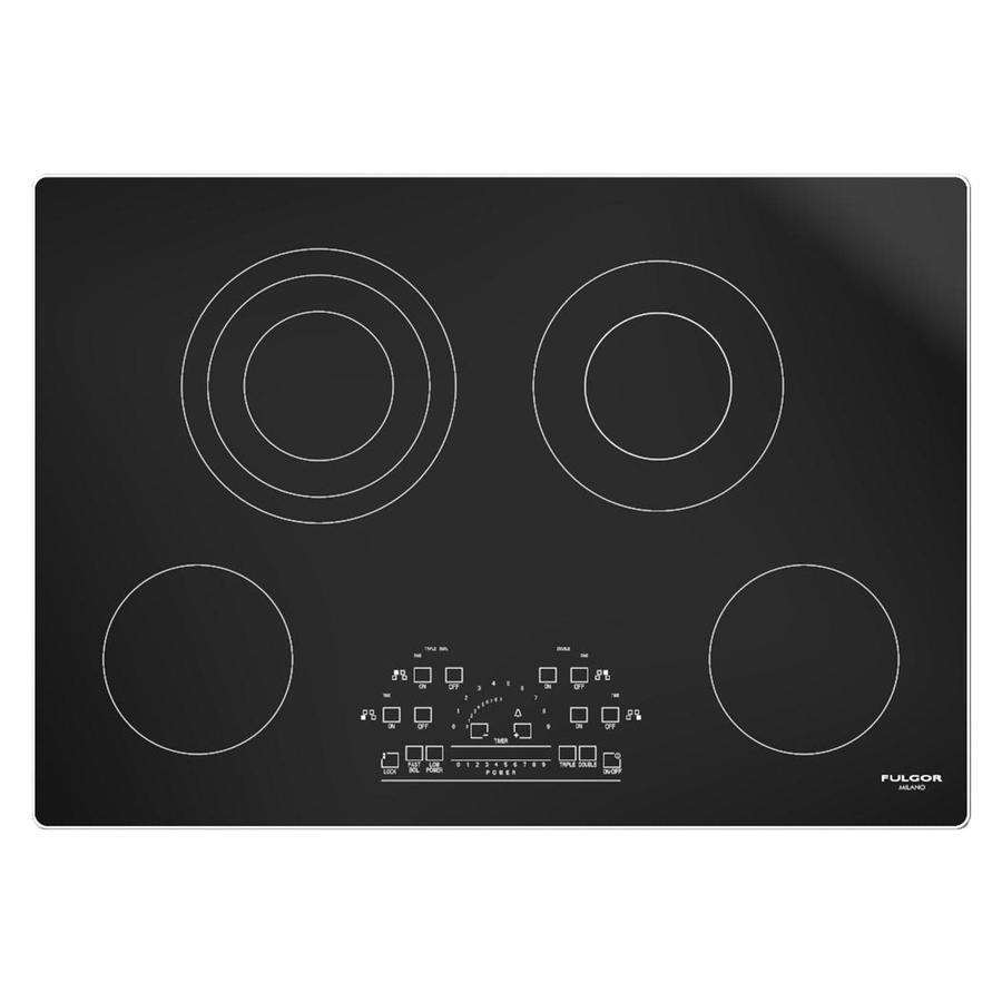 Fulgor Milano 600 Series 30” Electric Glass-Ceramic Radiant Cooktop F6RT30S2