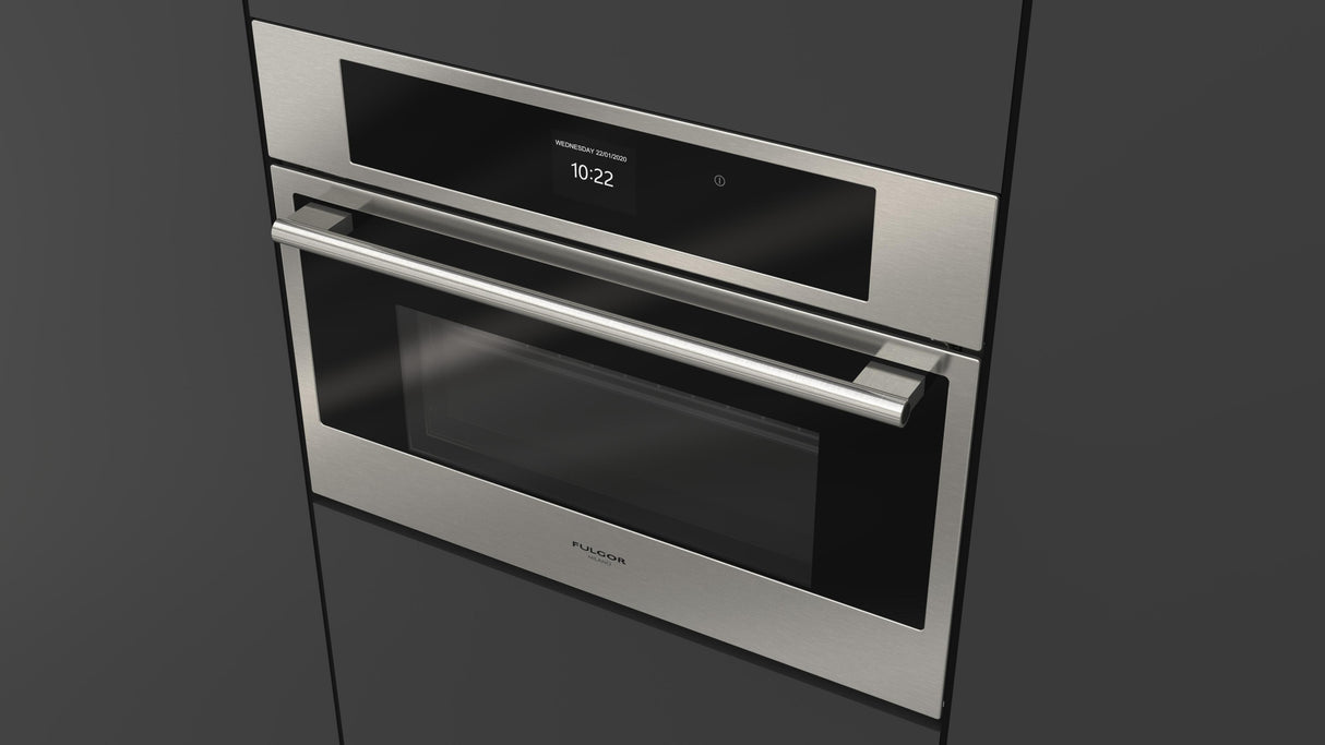 Fulgor Milano 24” 1.2 cu. ft Stainless Steel Electric Steam Oven F7SCO24S1