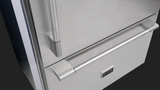 Fulgor Milano 700 Series 36 Inch 18.5 Cu. Ft. Energy Star Certified Bottom Freezer Refrigerator with Cool Zone and LED Lighting Right Hinge F7PBM36S2-R