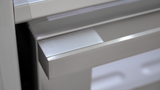 Fulgor Milano 700 Series 36 Inch 18.5 Cu. Ft. Energy Star Certified Bottom Freezer Refrigerator with Cool Zone and LED Lighting Right Hinge F7PBM36S2-R