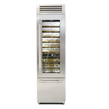 Fulgor Milano 24” 54‑Bottle Tri‑Zone Wine Cooler Stainless Steel Right Hinge F7PBW24S2-R