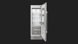 Fulgor Milano 700 Series 30 Inch 17.44 Cu. Ft. Column Refrigerator with LED Lighting and Total No Frost Right Hinge F7SRC30S1-R
