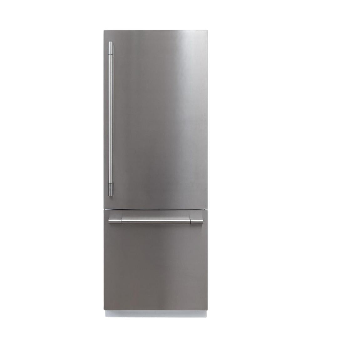Fulgor Milano 30 Inch 16 cu. ft Stainless Steel Bottom Mount Refrigerator in Panel Ready FM4BM30FBI