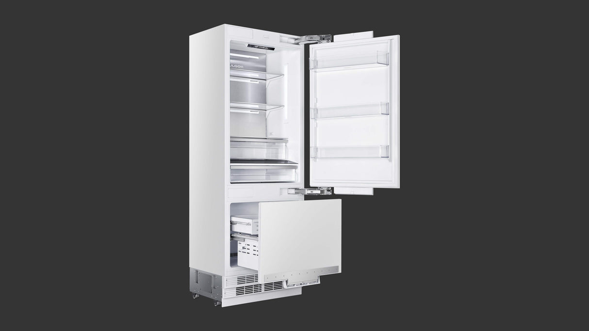 Fulgor Milano 30 Inch 16 cu. ft Stainless Steel Bottom Mount Refrigerator in Panel Ready FM4BM30FBI