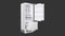 Fulgor Milano 30 Inch 16 cu. ft Bottom Mount Refrigerator in Panel Ready FM4BM30FBI