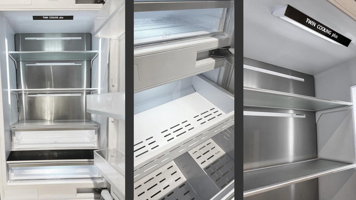 Fulgor Milano 30 Inch 16 cu. ft Stainless Steel Bottom Mount Refrigerator in Panel Ready FM4BM30FBI