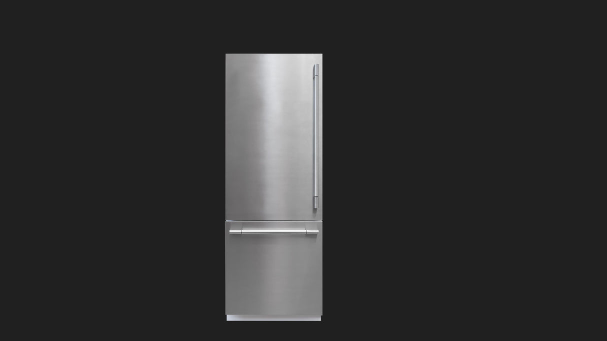 Fulgor Milano 30” 16.0 cu. ft. Panel‑Ready Built‑In Bottom Mount Refrigerator FM4BM30IFBI
