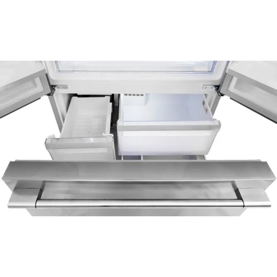 Fulgor Milano 36" 20.3 cu. ft Stainless Steel Bottom Mount French Door Refrigerator FM4FBM36SS