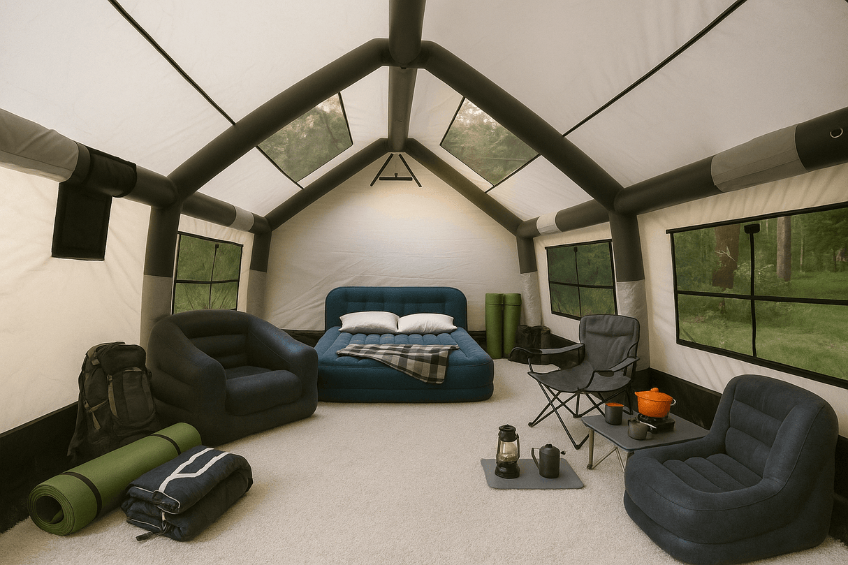 Sonmez Haven Class Grey Inflatable Tent Outdoor Tent