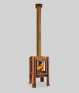 RB73 Fennek Outdoor Wood Burning Fireplace 97563724