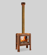 RB73 Fennek Outdoor Wood Burning Fireplace 97563724