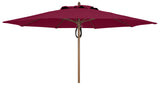 FiberBuilt Riva Center Pole Octagon Umbrella