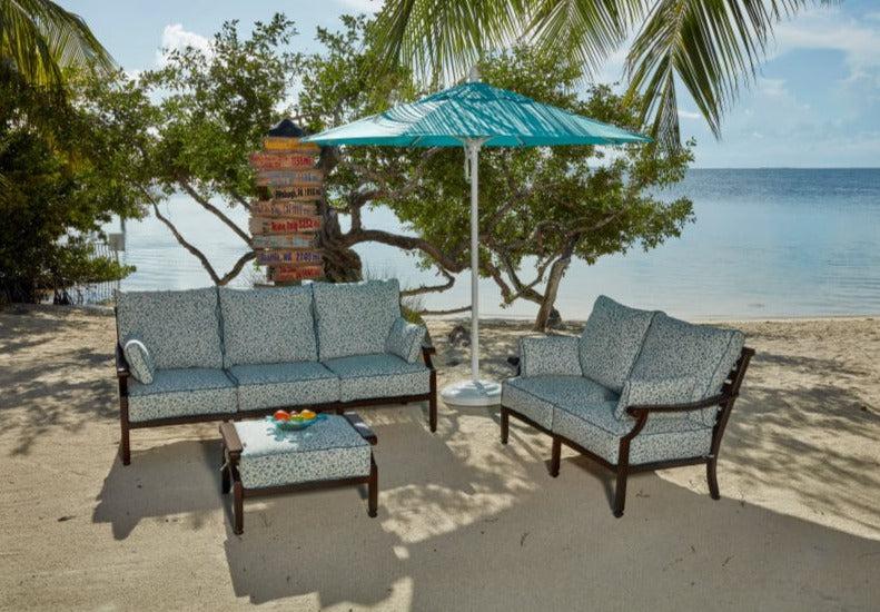 FiberBuilt Riva Center Pole Octagon Umbrella