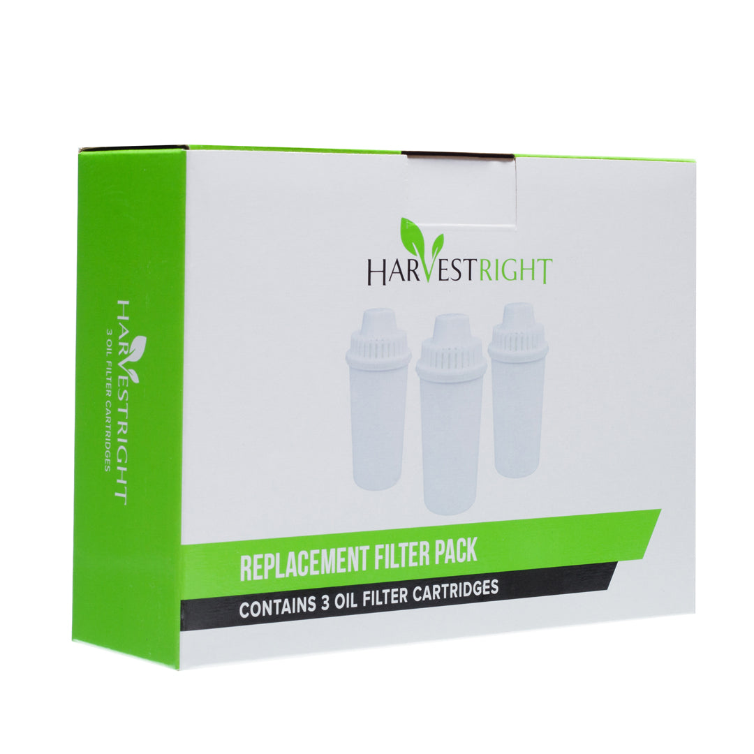 Harvest Right Oil Filter Replacement Cartridges (Set of 3)