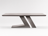 Metall Florence Stainless Steel Dining Table