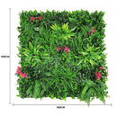 Designer Plants USA Luxury Pink Sensation Artificial Green Wall 40" x 40" Commercial Grade
