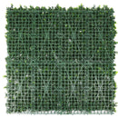 Designer Plants USA White Flowering Artificial Boxwood Wall 40" x 40" Commercial Grade