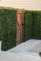 Designer Plants USA White Flowering Artificial Boxwood Wall 40" x 40" Commercial Grade
