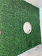 Designer Plants USA White Flowering Artificial Boxwood Wall 40" x 40" Commercial Grade