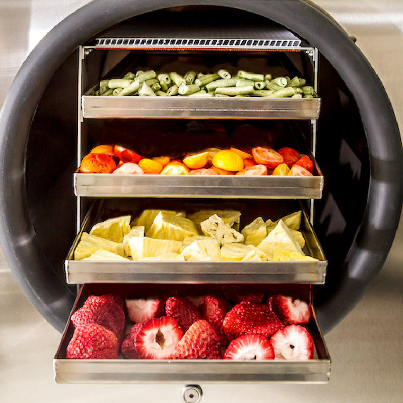 Harvest Right Medium Home Pro Freeze Dryer with Premier Vacuum Pump, 5 Trays and Mylar Starter Kit in Black