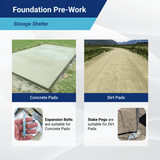 Chery Industrial Gold Mountain Double Truss Arch Storage Shelter 20′ W × 40′ L × 16′ H