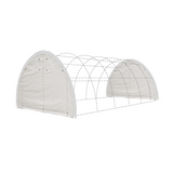 Chery Industrial Front and Rear Panel with Roll-Up Door for Storage Shelter 20′ W × 30′ L × 12′ H